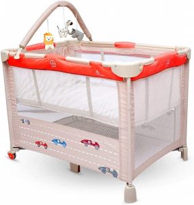 movable baby crib